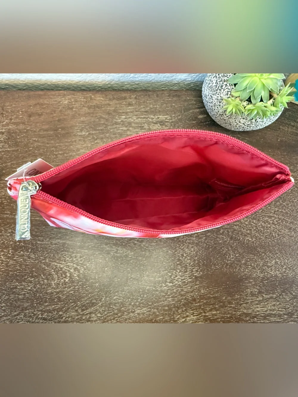 Clinique x Jonathan Cohen Colab Floral Cosmetic Pouch